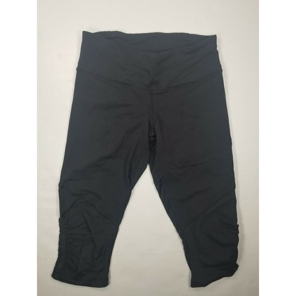 Lululemon Womens Sz 6 Cropped Leggings Black
